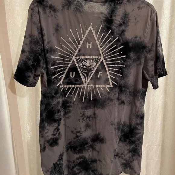 Huf 100% cotton seeing eye t shirt - Picture 5 of 9